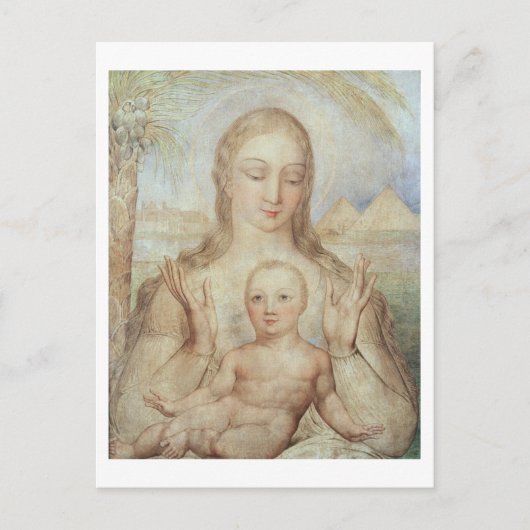 The Virgin and Child in Egypt, 1810 (tempera on pa Briefkaart (Voorkant)