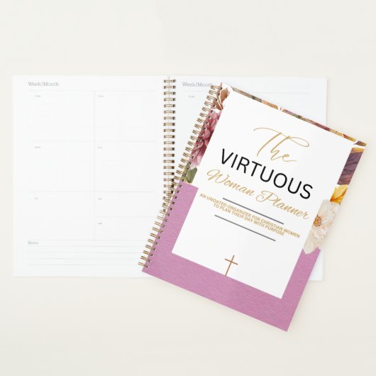 The Virtuous Woman Planner (Devant avec enveloppe)