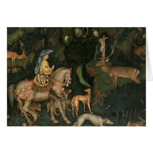 The Vision of St. Eustachius, c.1438-42 (Voorkant Horizontaal)