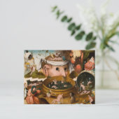 The Vision of Tondal, 1479, by Hieronymus Bosch Briefkaart (Staand voorkant)