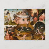 The Vision of Tondal, 1479, by Hieronymus Bosch Briefkaart (Voorkant)