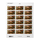 The Vision of Tondal, 1479, by Hieronymus Bosch Etiket (Full Sheet)