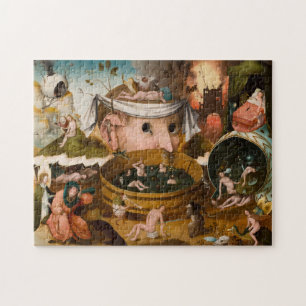 The Vision of Tondal, 1479, by Hieronymus Bosch Legpuzzel