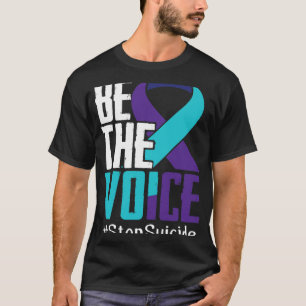 The Voice Stop Zelfmoord Bewustzijn Mentale Gezond T-shirt