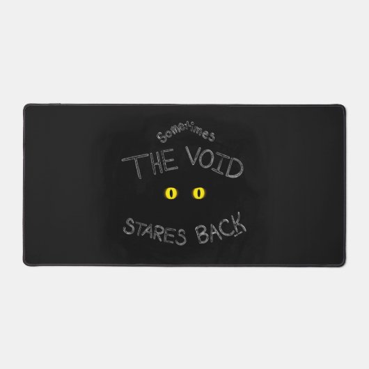 The Void Stares Back Bureaumat (Voorkant)