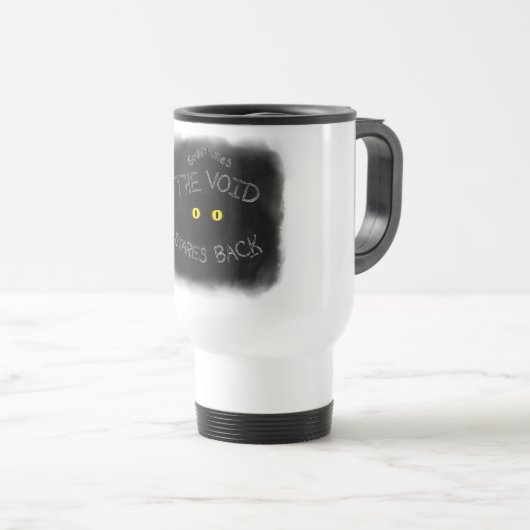The Void Stares Back Reisbeker (Voorkant rechts)