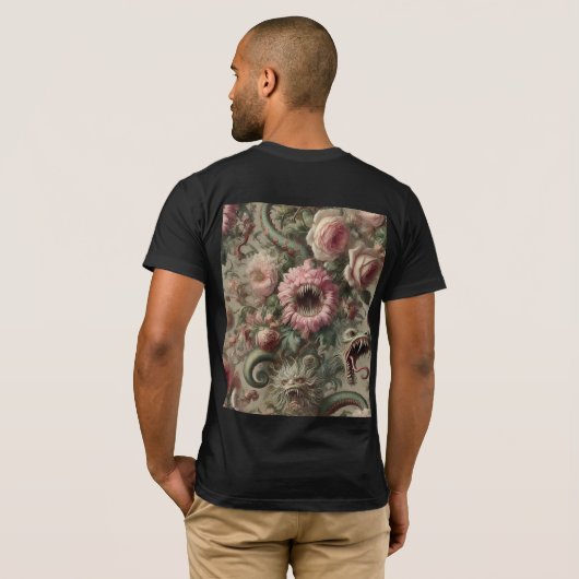 The Voracious Verdants – Gothic Victorian T-shirt (Achterkant volledig)