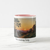 The waiting lady mug (Centre)