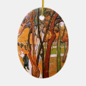 The Walk: Falling Leaves by Vincent van Gogh Keramisch Ornament (Voorkant)