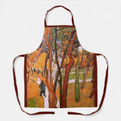 The Walk: Falling Leaves by Vincent van Gogh Schort (Voorkant)