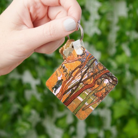 The Walk: Falling Leaves by Vincent van Gogh Sleutelhanger (Hand)