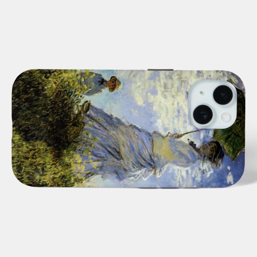 The Walk, Lady met Parasol Case-Mate iPhone Case (Achterkant (horizontaal))