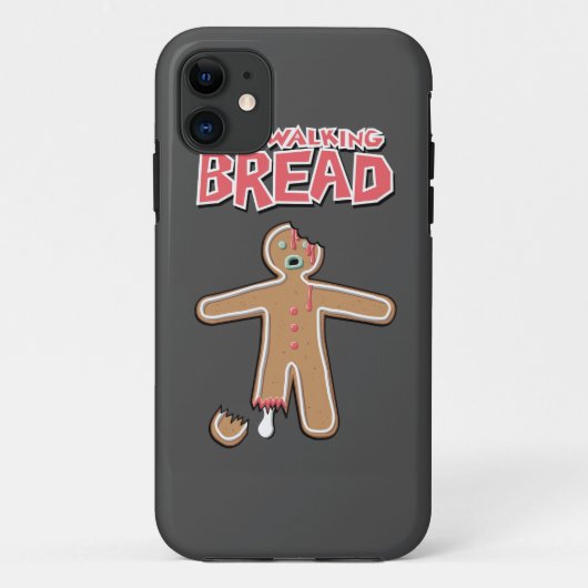 The Walking Dead Gingerbrood man iphone case (Achterkant)
