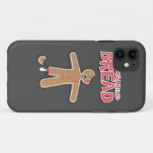 The Walking Dead Gingerbrood man iphone case (Achterkant (horizontaal))
