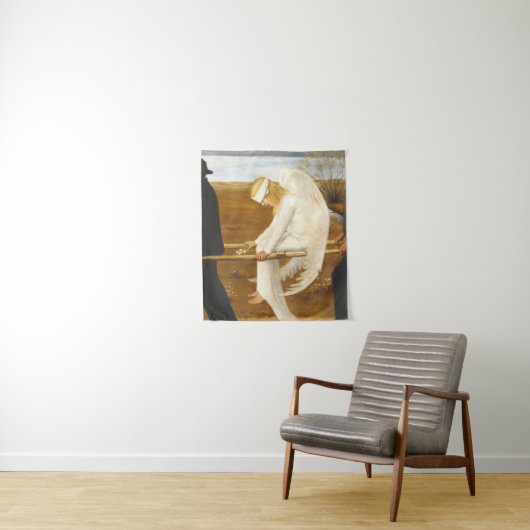 The Wared Angel by Hugo Simberg 1903 Wandkleed (In situ)