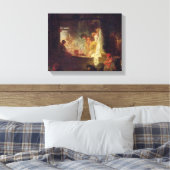 The Washerwomen, c.1759 Canvas Afdruk (Insitu (Slaapkamer))