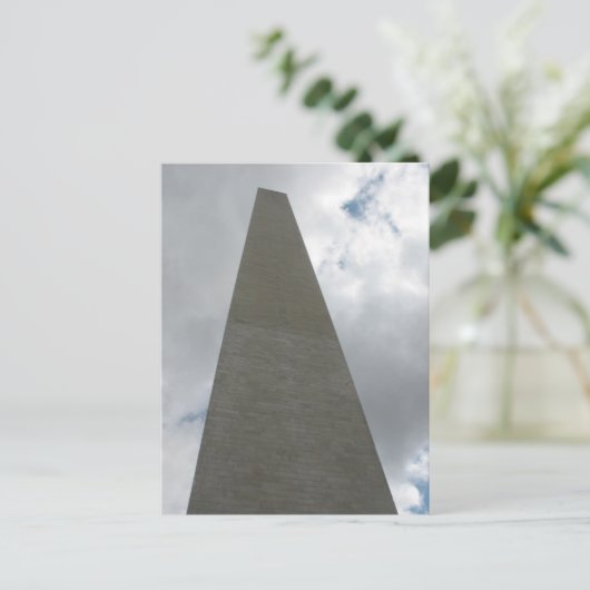 The Washington Monument, Washington D.C. Briefkaart (Staand voorkant)