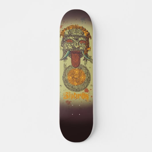The Watcher #1 - Groen Skateboard (Voorkant)