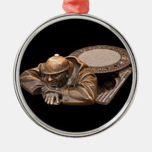 The Watcher Metalen Ornament