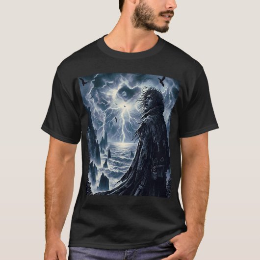 The Watcher of the Storm T-shirt (Voorkant)