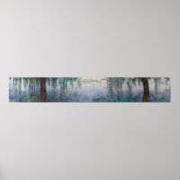 The Water Lilies - Morning with Willows, Monet