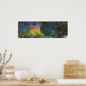 The Water Lilies - Setting Sun, Claude Monet, 1916 Poster (Keuken)