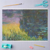The Water Lilies - Setting Sun, Claude Monet, 1916 Tissuepapier (Craft)