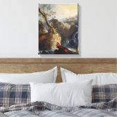 The Waterfall, 1773 Canvas Afdruk (Insitu (Slaapkamer))