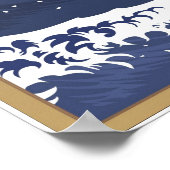 "The Wave" Art Print (27,9 x 21,6 inch) (Hoek)