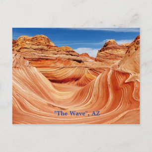 "The Wave", Carte postale Arizona