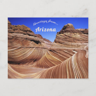 The Wave Coconino County Arizona Briefkaart
