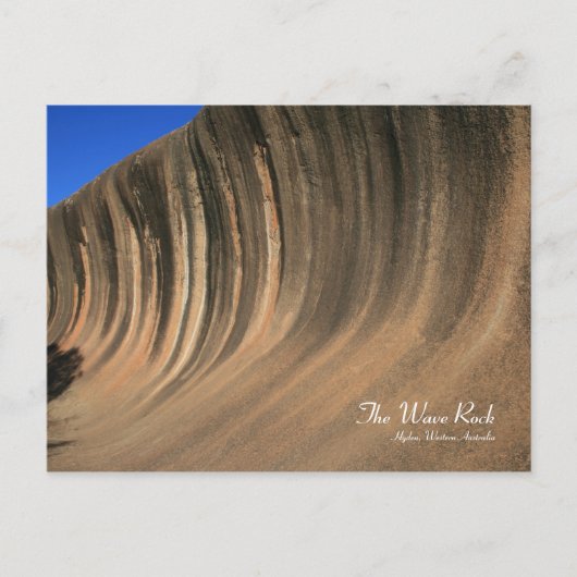 The Wave Rock, Hyden, Australie - Carte postale (Devant)
