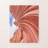 The Wave Sandstone Rock Formation Legpuzzel (Verticaal)