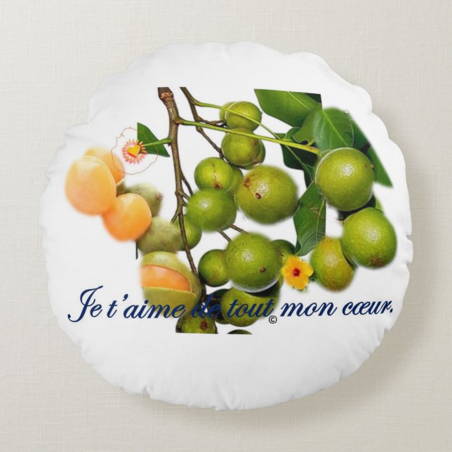 The Way Rond Kussen (Voorkant)