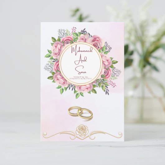 The Wedding Invitation (Debout devant)