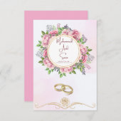 The Wedding Invitation (Voorkant / Achterkant)