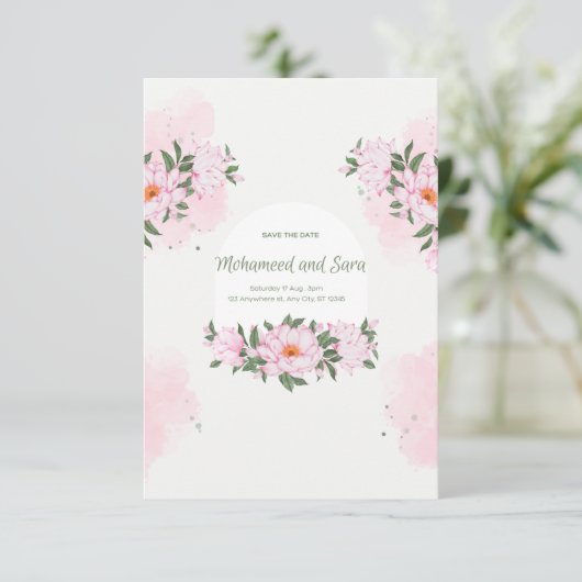 The Wedding Invitation (Debout devant)