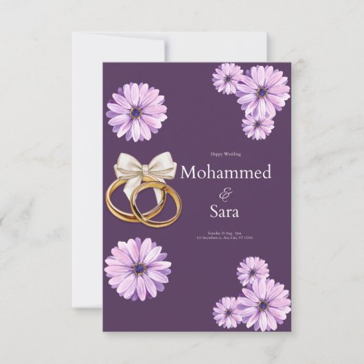 The Wedding Invitation  (Devant)