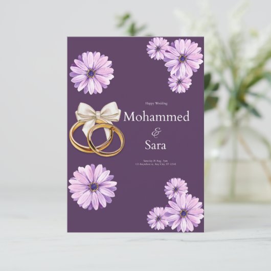 The Wedding Invitation  (Staand voorkant)