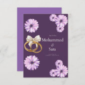 The Wedding Invitation  (Voorkant / Achterkant)