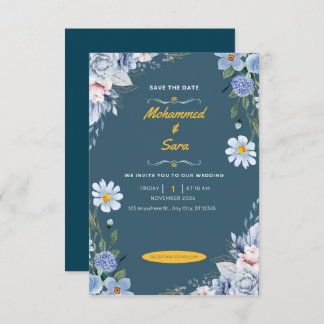 The Wedding Invitation Kaart