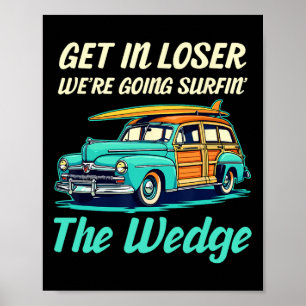 The Wedge Newport Beach California Vrouwen Mannen Poster