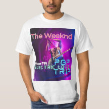 The Weeknd Logo Inspired Stylish T-Shirt for Fans