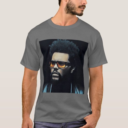 The Weeknd retro T-shirt (Voorkant)