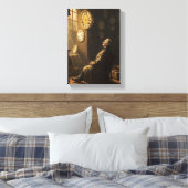 The Weight of Time Canvas Afdruk (Insitu (Slaapkamer))