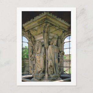 The Well of Moses, David and Moses, 1395-1404 (sto Briefkaart