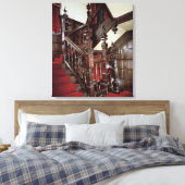 The Well trap, c.1600 Canvas Afdruk (Insitu (Slaapkamer))