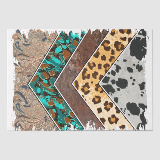 The Western Series Design 25 Tissuepapier (Voorkant)