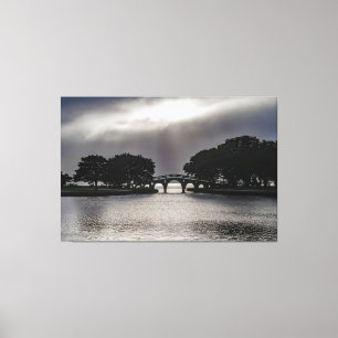 The Whalehead Bridge   Canvas Afdruk