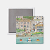 The Wharf at Mousehole Magneet (Voorkant / Achterkant)